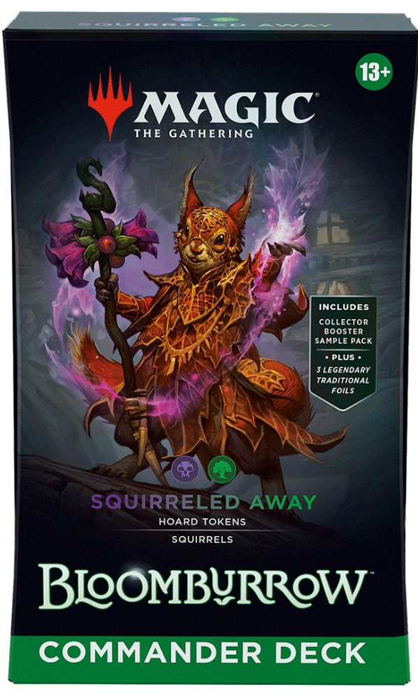 Magic The Gathering Bloomburrow: Commander Deck - Squirreled Away (English)